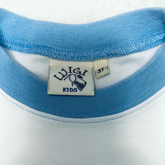 Luigi Kids sea turtle top and shorts outfit, size 3T, EUC - Picture 3 of 5